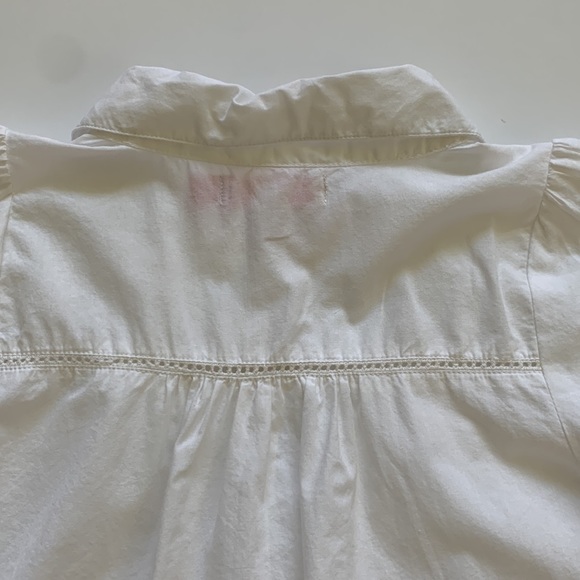 Pink Chicken White Blouse 4Y - Picture 12 of 12